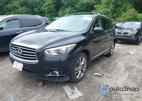 2013 Infiniti Jx35 z USA, uszkodzony, nr VIN 5N1AL0MM0DC318256